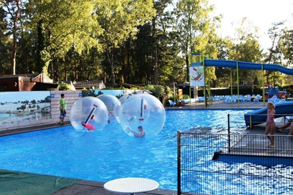 Te Huur: Leuke 4-Persoons Stacaravan Op Top Locatie! Hoenderloo Ngoại thất bức ảnh